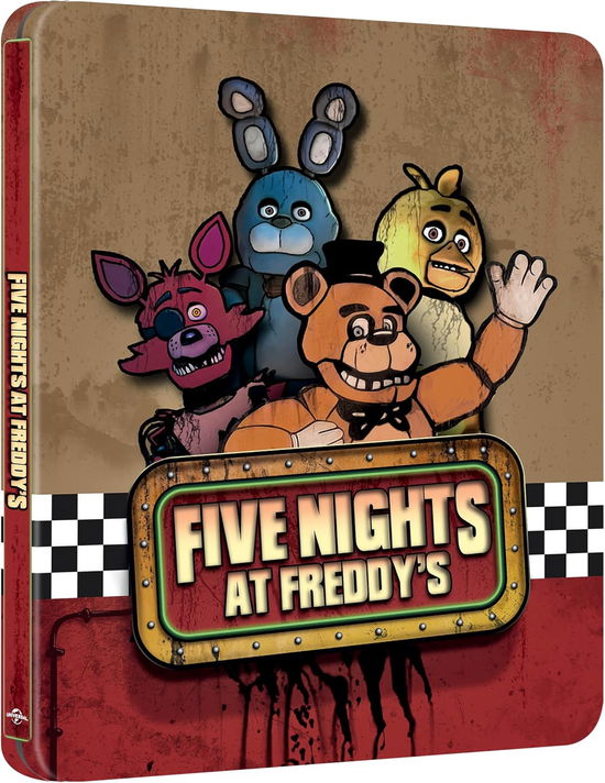 Five Nights At Freddys Limited Edition Steelbook - Five Nights At Freddys Limited Edition Steelbook 4K Ultra HD + Blu - Filmy - Universal Pictures - 5053083269036 - 7 października 2024