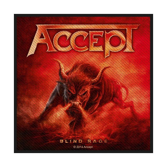 Cover for Accept · Blind Rage (Patch) (2019)