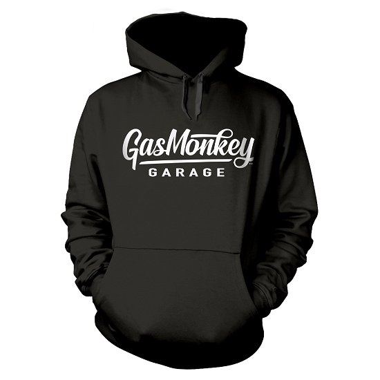 Cover for Gas Monkey Garage · Large Script (Hoodie) [size S] [Black edition] (2020)