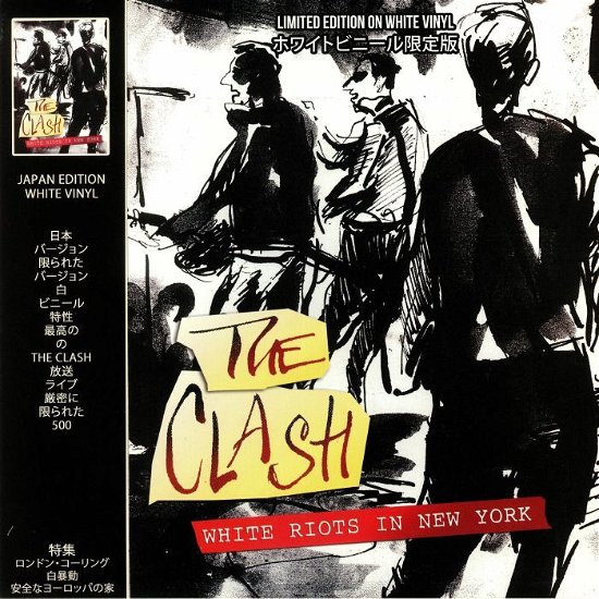Cover for The Clash · White Riots In New York - White Vinyl (LP) (2019)