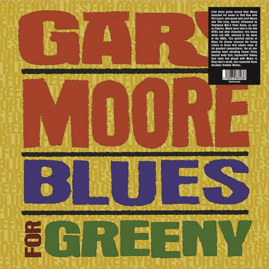 Cover for Gary Moore · Blues for Greeny (LP) (2023)