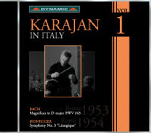 Cover for Karajan in Italy 1 / Various (CD) (2011)