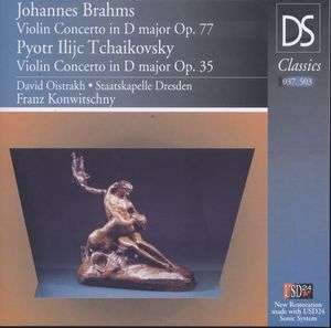 Cover for Brahms / Tchaikovsky · Concerto for Violin &amp; Orchestra (CD) (2005)