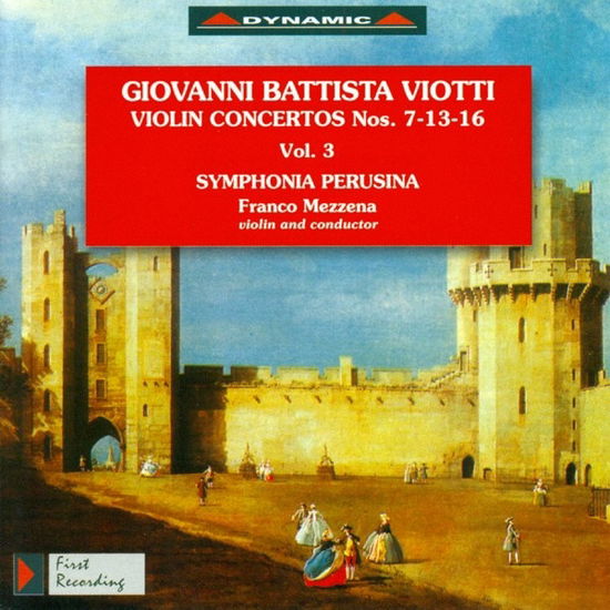 Cover for Giovanni Battista Viotti · Violinkonzerte Nr.7 13 16 (CD) (2010)