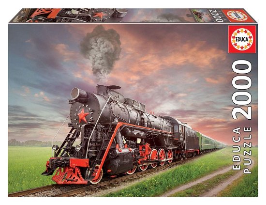 18503 - Steam Train - 2000 Teile - Educa - Merchandise - Educa - 8412668185036 - 29. februar 2020