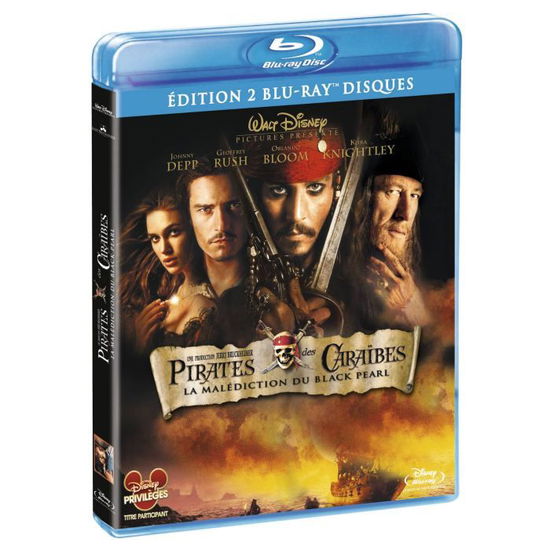 Pirates Des Caraibes La Malediction Du Black Pearl / blu-ray - Movie - Filme -  - 8717418115036 - 