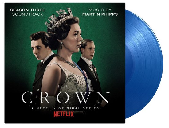 Cover for The Crown Season 3 (Soundtrack) (LP) [Royal Blue Vinyl edition] (2023)