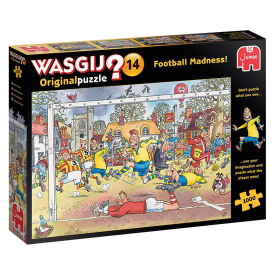 Cover for Wasgij · Original 14 - Football Madness!â (1000 Pieces) (1119801817) (Leksaker)