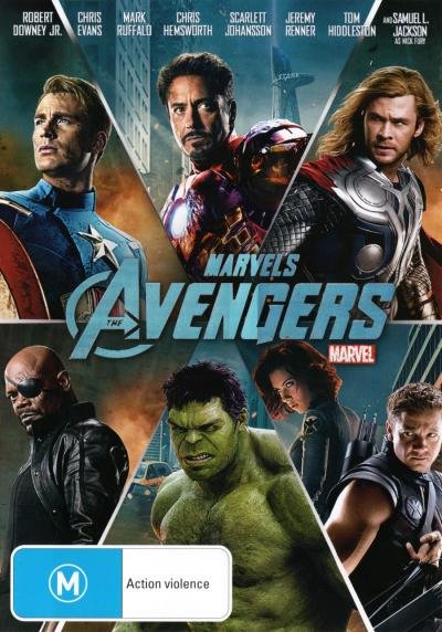 Cover for Chris Evans · Avengers (DVD) (2012)