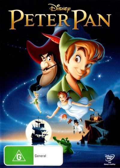 Peter Pan (1953) - Movie - Movies -  - 9398521918036 - 