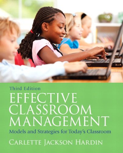 Cover for Carlette Jackson Hardin · Effective Classroom Management: Models and Strategies for Today's Classrooms (3rd Edition) (Paperback Bog) (2011)