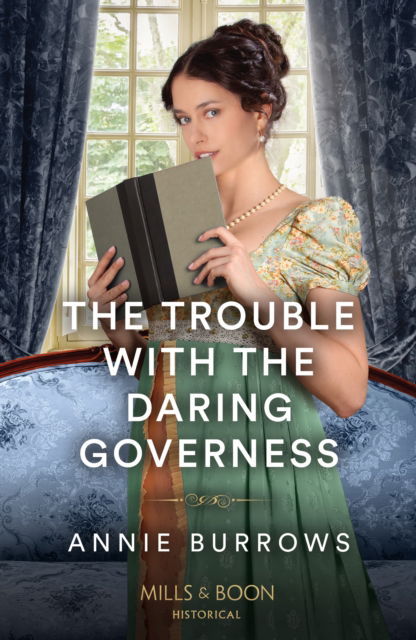 Cover for Annie Burrows · The Trouble With The Daring Governess (Paperback Book) (2024)