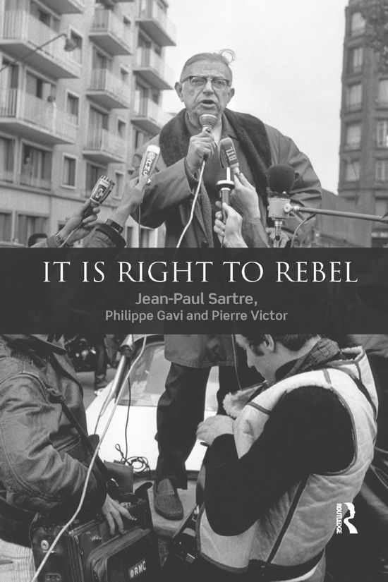 Cover for Jean-Paul Sartre · It is Right to Rebel (Pocketbok) (2019)