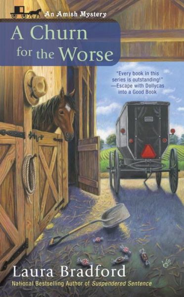 Cover for Laura Bradford · A Churn for the Worse - An Amish Mystery (Paperback Book) (2016)