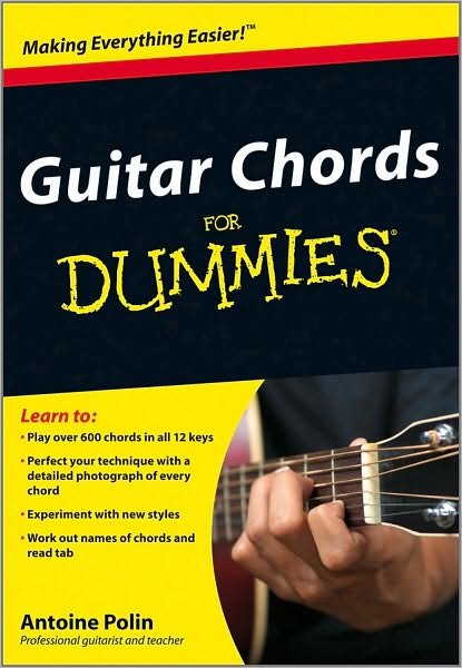Guitar Chords for Dummies - A Polin - Livres - John Wiley & Sons Inc - 9780470666036 - 20 avril 2010