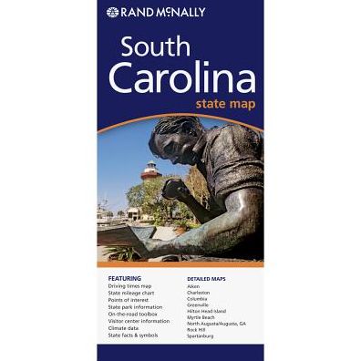 Cover for Rand Mcnally · Rand Mcnally Folded Map: South Carolina (Map) [Map edition] (2010)