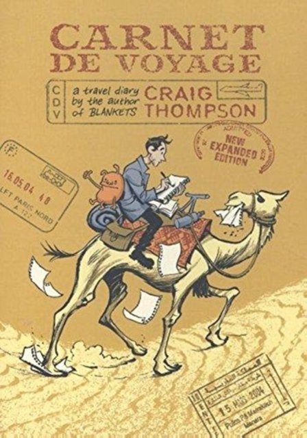 Cover for Craig Thompson · Carnet de Voyage: A Travel Diary by the author of Blankets, New edition (Inbunden Bok) [Main edition] (2018)