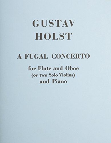 Cover for Gustav Holst · Fugal Concerto Op. 40, No. 2 : Flute, Oboe and Piano (Paperback Bog) (2003)