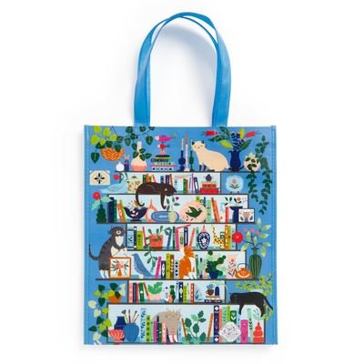 Cover for Galison · Purrfect Nook Reusable Shopping Bag (CLOTHES) (2024)