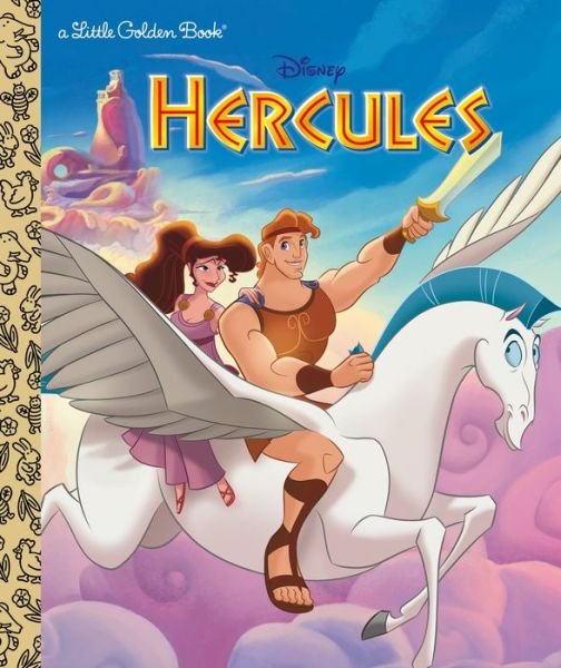 Cover for Justine Korman · Hercules Little Golden Book (Disney Classic) (Hardcover bog) (2022)