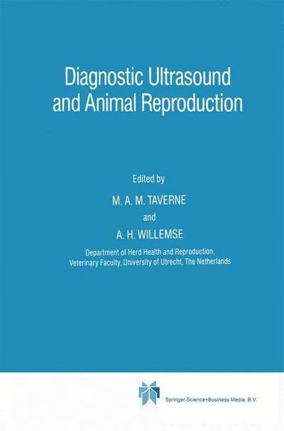 Cover for Taverne · Diagnostic Ultrasound and Animal Reproduction - Current Topics in Veterinary Medicine and Animal Science (Hardcover Book) (1989)