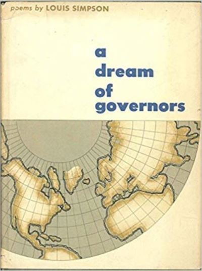 Cover for Louis Simpson · A Dream of Governors Poems (Paperback Book) (1959)