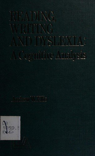 Cover for Ellis · Reading Writing Dyslexia (Paperback Book) (1984)