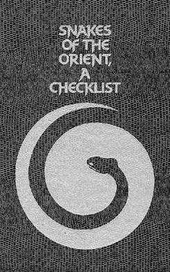 Cover for Welch · Snakes of The Orient-A Checklist (Hardcover Book) [Original Ed. edition] (1988)