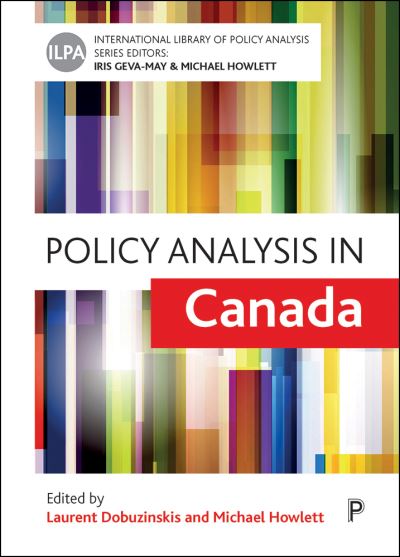 Cover for Laurent Dobuzinskis · Policy Analysis in Canada (Book) (2018)