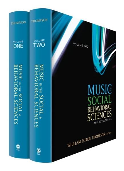 Cover for Bill Thompson · Music in the Social and Behavioral Sciences: An Encyclopedia (Gebundenes Buch) (2014)