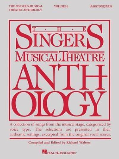 Cover for Hal Leonard Corp. Staff · Singer's Musical Theatre Anthology (Book) (2015)
