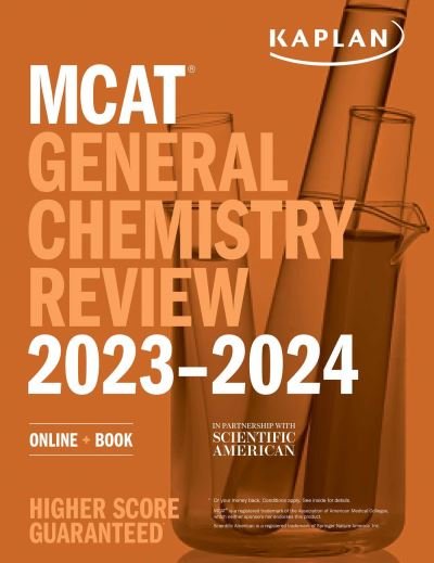 Cover for Kaplan Test Prep · MCAT General Chemistry Review 2023-2024: Online + Book - Kaplan Test Prep (Paperback Book) (2023)