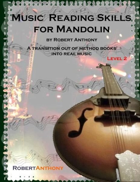 Cover for Robert Anthony · Music Reading Skills for Mandolin Level 2 (Paperback Book) (2015)