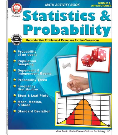 Statistics & Probability, Grades 5 - 12 - Myrl Shireman - Libros - Mark Twain Media - 9781622237036 - 12 de enero de 2018