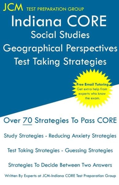 Cover for Jcm-Indiana Core Test Preparation Group · Indiana CORE Social Studies Psychology - Test Taking Strategies (Taschenbuch) (2019)