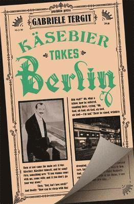 Cover for Gabriele Tergit · Kasebier Takes Berlin (Paperback Book) (2020)