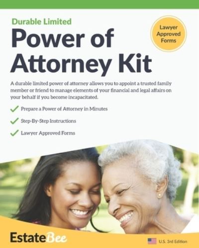 Cover for Estatebee · Durable Limited Power of Attorney Kit: Make Your Own Power of Attorney in Minutes - Estate Planning Series (United States) (Paperback Book) (2021)