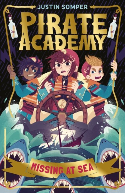 Cover for Justin Somper · Missing at Sea: Pirate Academy #2 - Pirate Academy (Paperback Bog) (2024)