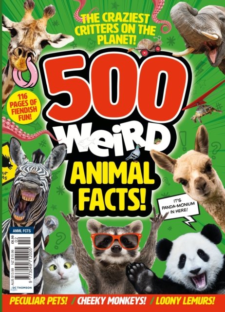 500 Weird Animal Facts (Pocketbok) (2024)
