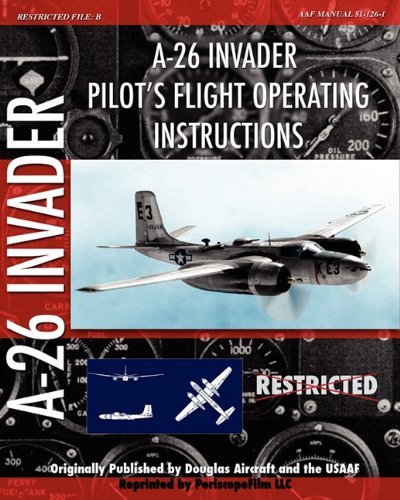 Cover for Usaaf · A-26 Invader Pilot's Flight Operating Instructions (Paperback Book) (2010)