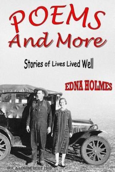 Cover for Edna Holmes · Poems And More (Paperback Book) (2015)