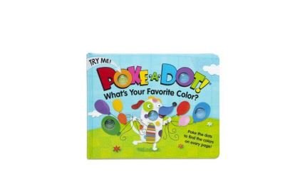 Cover for Melissa &amp; Doug · Poke-A-Dot: Favorite Color (Inbunden Bok) (2019)