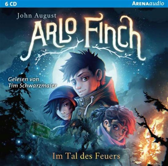 Cover for John August · Arlo Finch im Tal des Feuers ( (CD) (2018)
