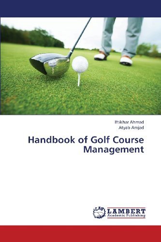 Cover for Atyab Amjad · Handbook of Golf Course Management (Paperback Book) (2013)