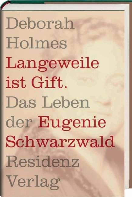 Cover for Holmes · Langeweile ist Gift (Bog)