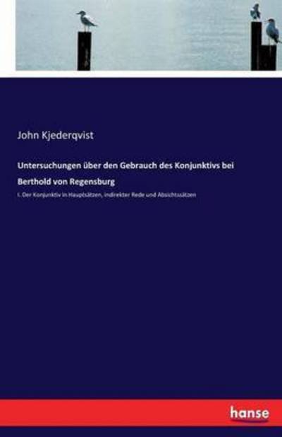 Cover for Kjederqvist · Untersuchungen über den Geb (Book) (2017)