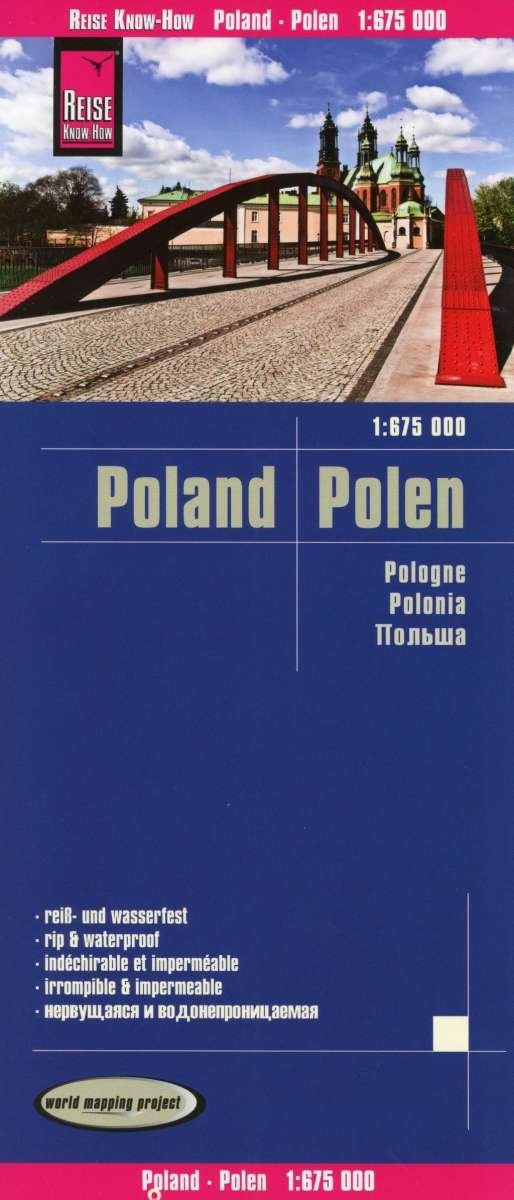 Cover for Poland (1:675.000) (Map) (2019)