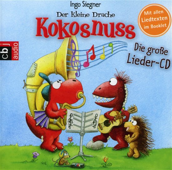 Der Kleine Drache Kokosnuss-die Große Lieder-cd - Ingo Siegner - Musik - Penguin Random House Verlagsgruppe GmbH - 9783837123036 - 28 oktober 2013
