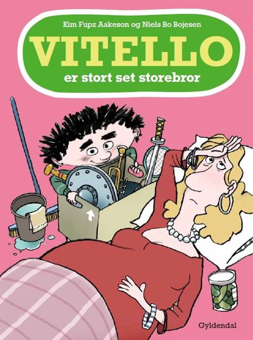 Cover for Kim Fupz Aakeson; Niels Bo Bojesen · Vitello: Vitello er stort set storebror (Bound Book) [1er édition] (2023)