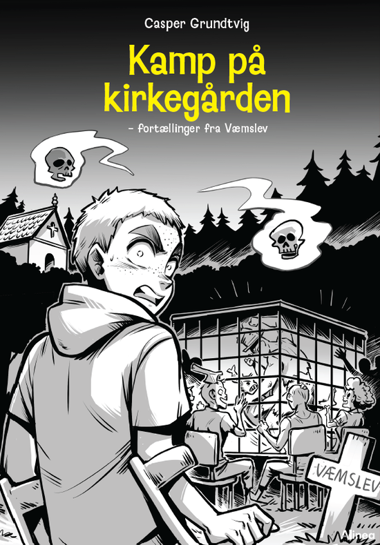 Cover for Casper Grundtvig · Væmslev: Kamp på kirkegården - fortællinger fra Væmslev, Rød Læseklub (Bound Book) [1st edition] (2025)